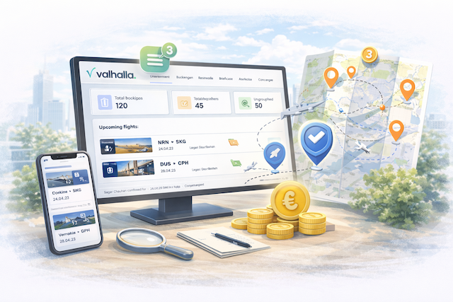 Alle Reisen an einem Ort überwachen